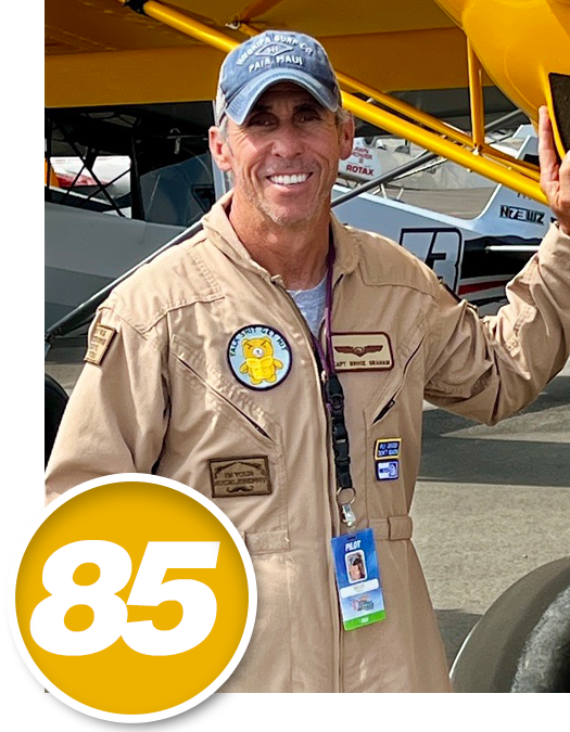 Pilot - Bruce Graham - Plane Number 85