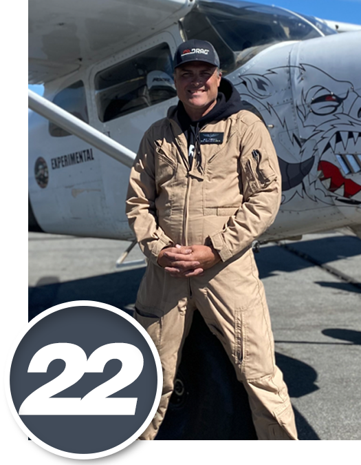 Pilot - Jeff Whiteley - Plane Number 22