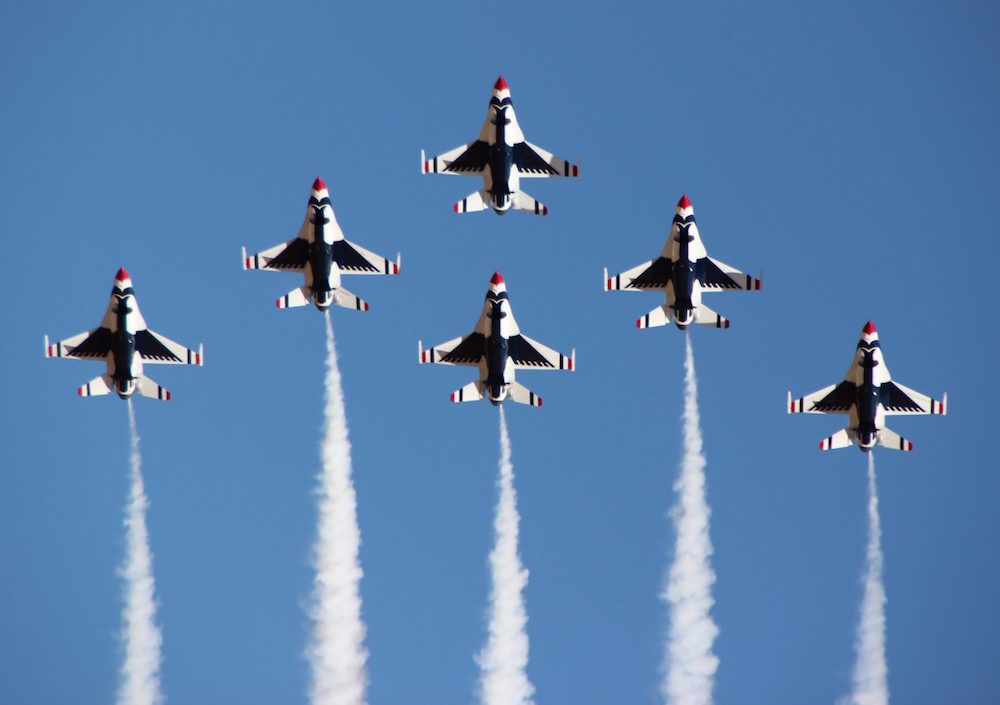 Thunderbirds-compressor United States Air Force Thunderbirds
