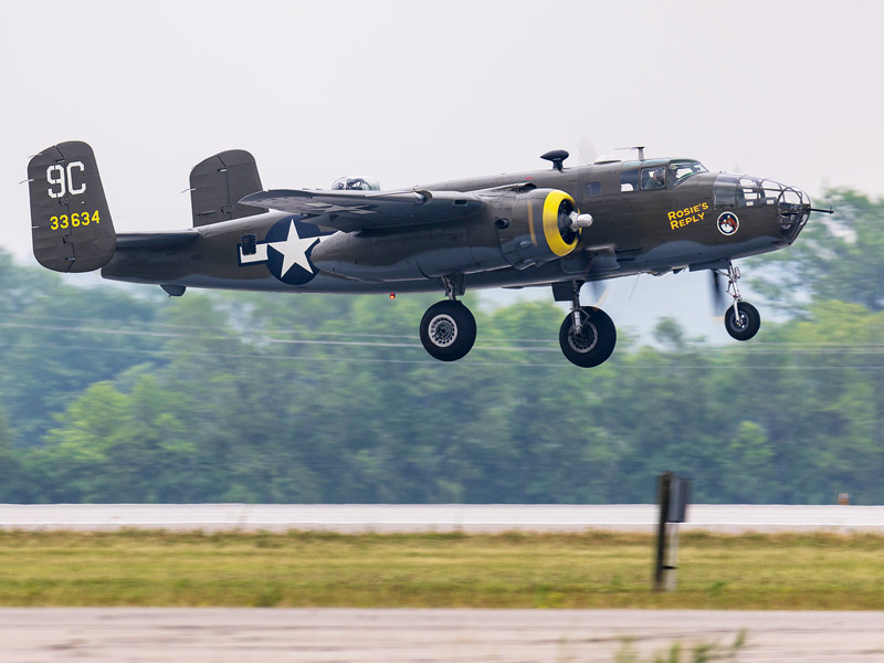 B-25 Mitchell Bomber - "Rosies Reply"