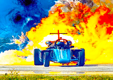 Smoke N Thunder Jet Car